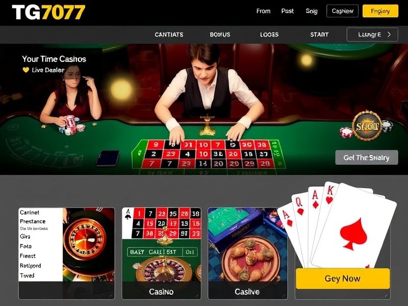 Welcome to tg777.com – the official promotional site for one of the leading online casinos. Discover exclusive bonuses, secure real-money gaming, and a vast selection of top-tier slot machines, poker, and table games optimized for all devices.